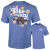 Sale Southernology Sloth Take It Easy Comfort Colors T-Shirt