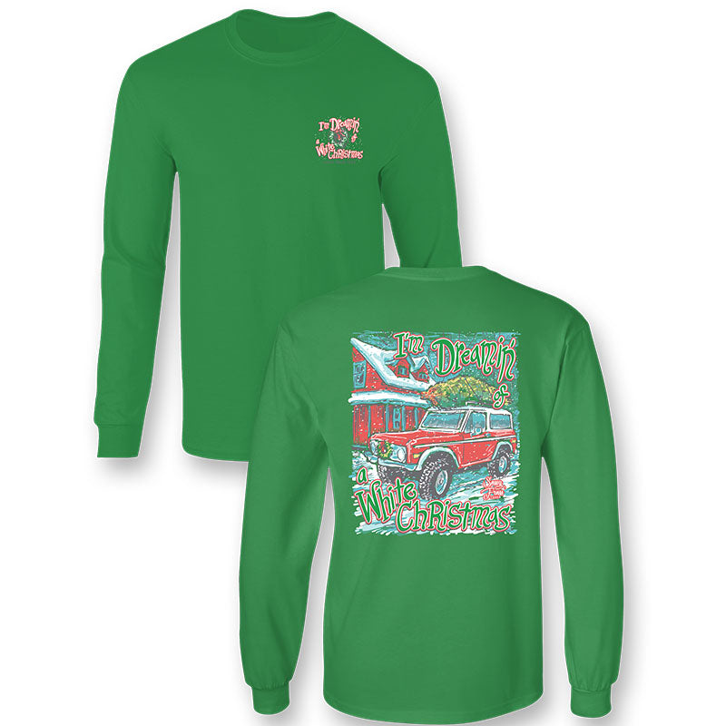 Sassy Frass Dreaming of a White Christmas Long Sleeve T-Shirt