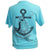 Southern Attitude Tortuga Moon Mermaid Anchor Comfort Colors T-Shirt