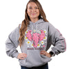 SALE Simply Southern Preppy Daisy Elephant Pullover Hoodie T-Shirt