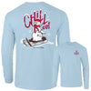 Southernology Chill Out Snowman Comfort Colors Long Sleeve T-Shirt