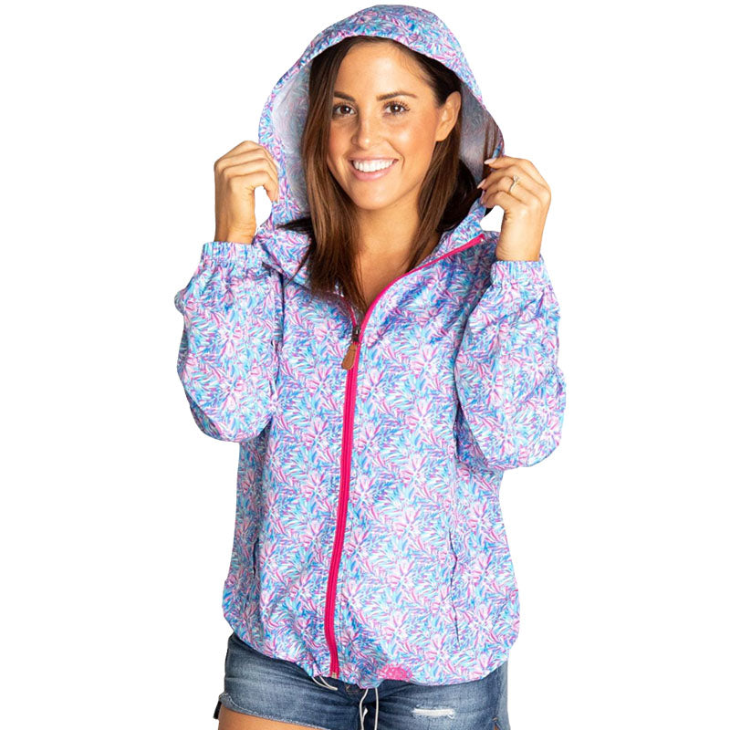 Simply Southern Abstract Rain Jacket