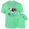 Southernology The Grass is Greener Cow Comfort Colors T-Shirt