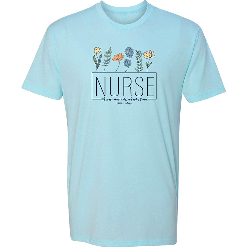 Southernology Nurse is Who I am Statement Canvas T-Shirt