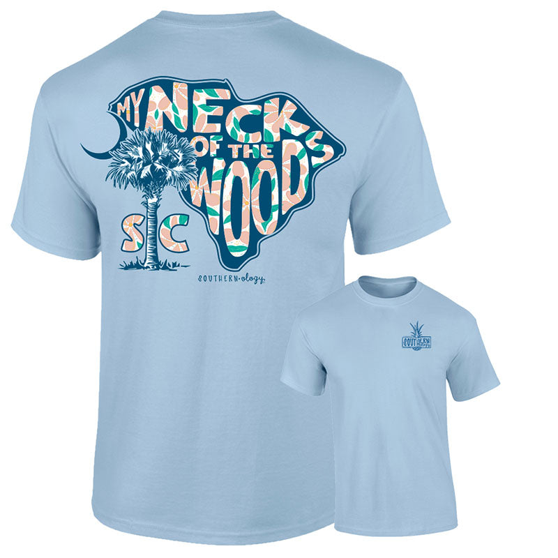 Southernology Neck of the Woods South Carolina Comfort Colors T-Shirt