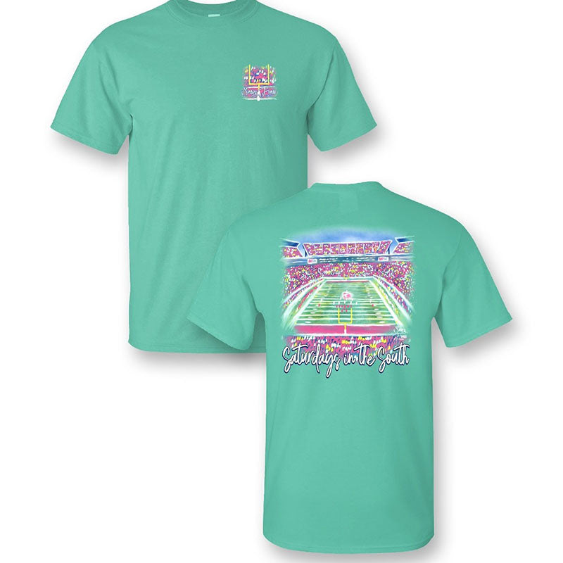 Sassy Frass Saturdays In The South Football Comfort Colors T-Shirt