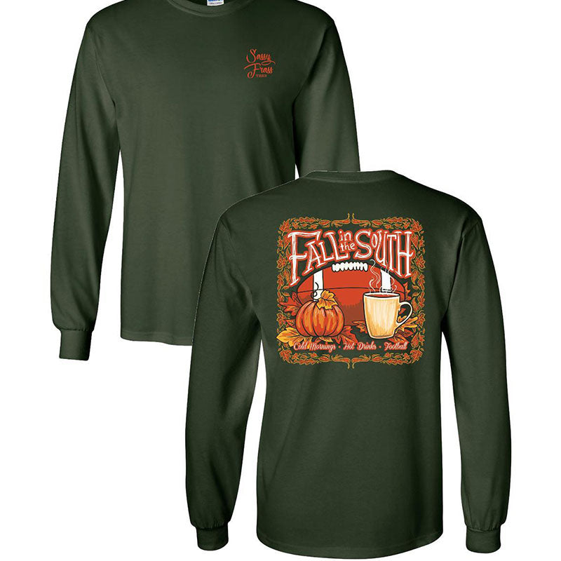 SALE Sassy Frass Fall In The South Long Sleeve T-Shirt