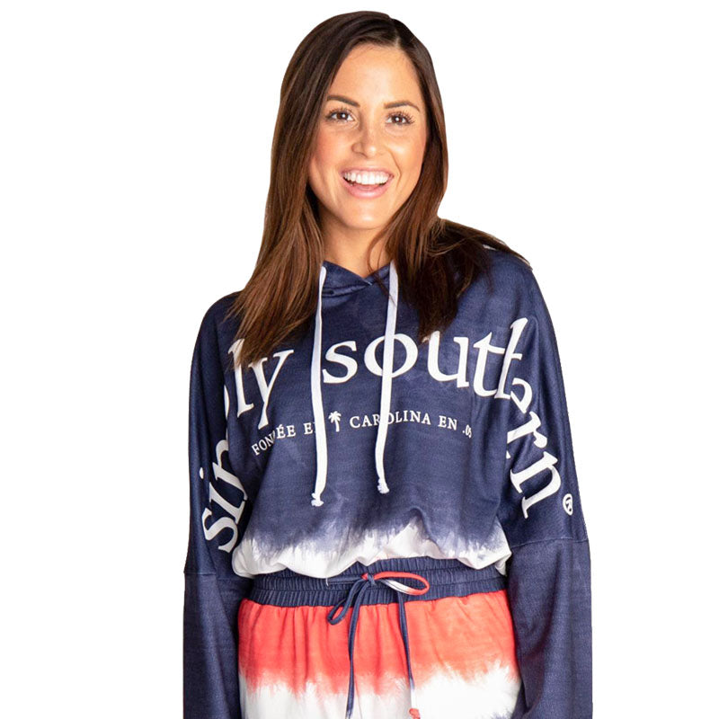 Simply Southern USA Pullover Soft Coastal Beach Hoodie