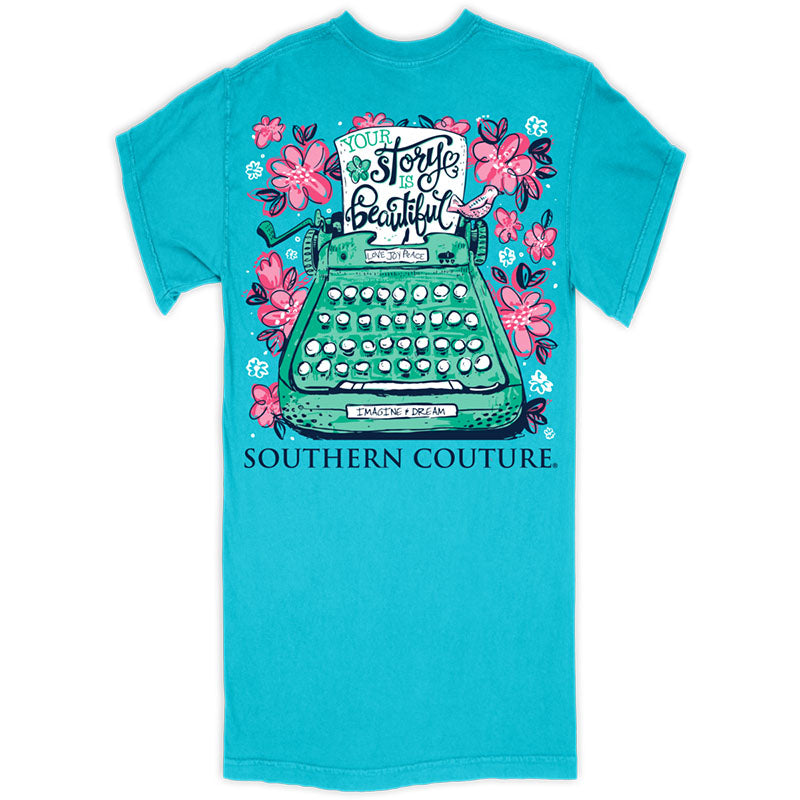 Southern Couture Story is Beautiful Comfort Colors T-Shirt