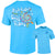 Southernology High Tides Tie Dye Turtle Comfort Colors T-Shirt