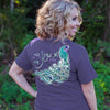 Southernology Ashton Brye BeYOUtiful Peacock Comfort Colors T-Shirt