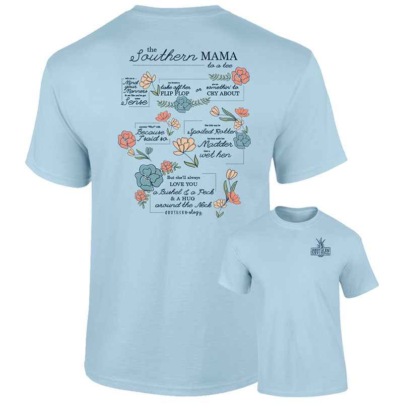 Southernology Southern Mama to a Tee Comfort Colors T-Shirt