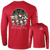 Southernology Creature was Stirring Holiday Comfort Colors Long Sleeve T-Shirt