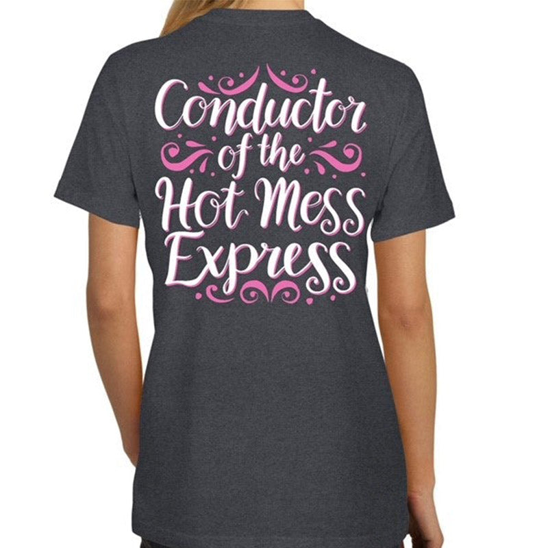 Southern Attitude Hot Mess Express T-Shirt