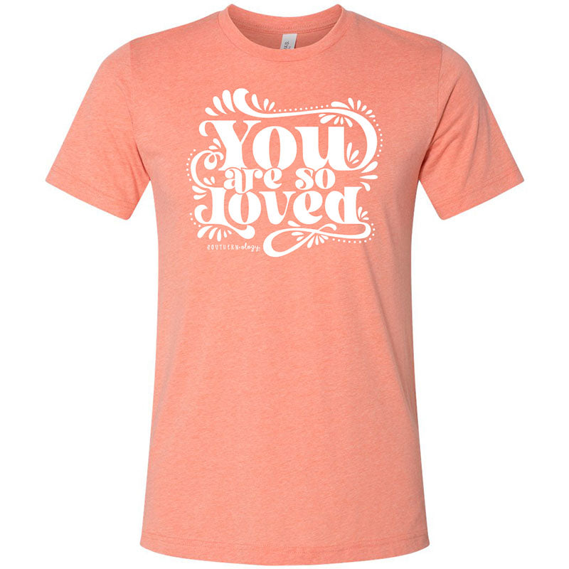 Southernology You are so loved Statement Canvas T-Shirt