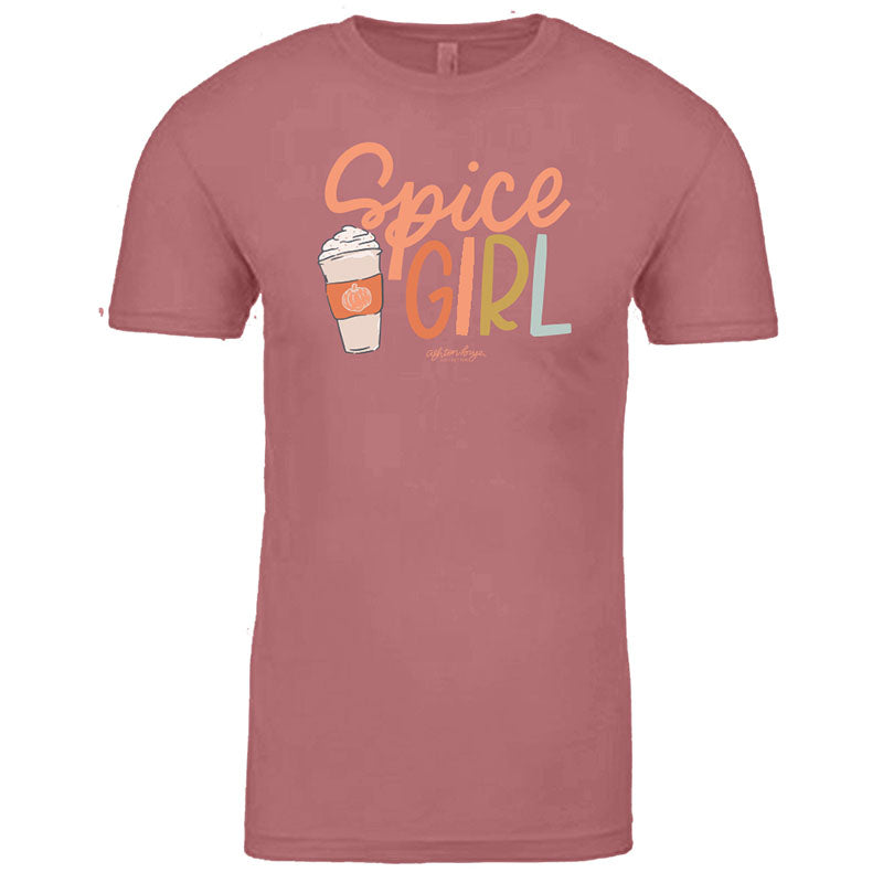 Southernology Ashton Brye Spice Girl Fall Statement Canvas T-Shirt