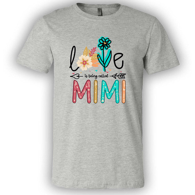 Sassy Frass Love is Being Called Mimi Canvas T-Shirt