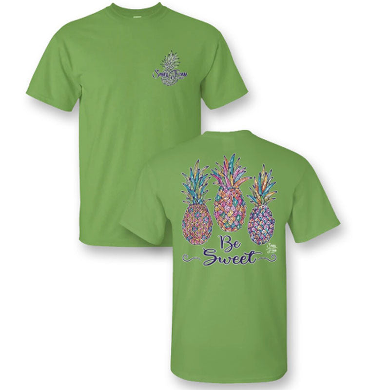 SALE Sassy Frass Preppy Be Sweet Pineapples T-Shirt