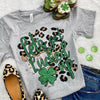 Bjaxx Lucky &amp; Blessed Lucked Up Irish Front Print Unisex T-Shirt