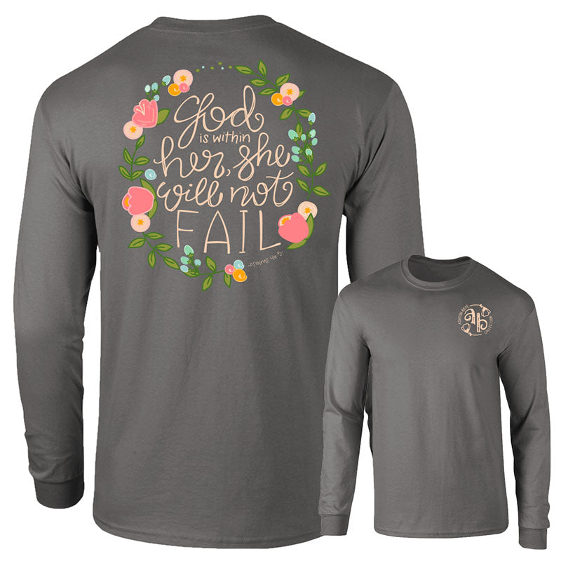Sale Southernology Ashton Brye God is Within Comfort Colors Long Sleeve T-Shirt