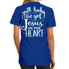 Country Life Southern Attitude Jesus In My Heart T-Shirt