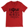 Cherished Girl Grace &amp; Truth Home Windmill Christian V-Neck T-Shirt