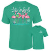Southernology Flamingo Let&#39;s Go Girls  Comfort Colors T-Shirt