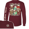 Southern Attitude Heifer it&#39;s Cold Holiday Long Sleeve T-Shirt