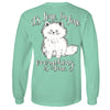 Southern Attitude Everything&#39;s Fine Cat Long Sleeve T-Shirt