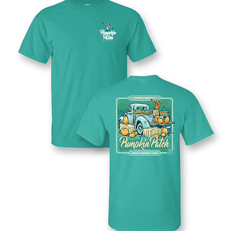 Sassy Frass Truck Pumpkin Patch Fall T-Shirt