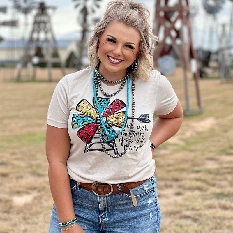 Texas True Threads Callie Ann Stelter Gone With The Wind Canvas T-Shirt