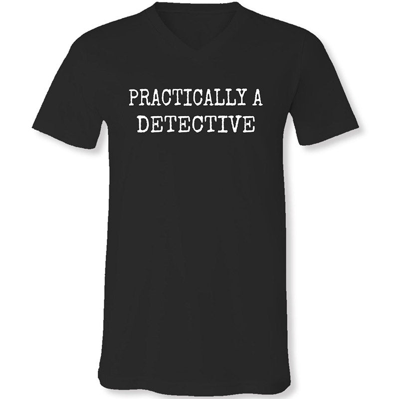 SALE Sassy Frass Practically a Detective Canvas T-Shirt