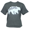 Southern Attitude Mama Bear Front Print T-Shirt