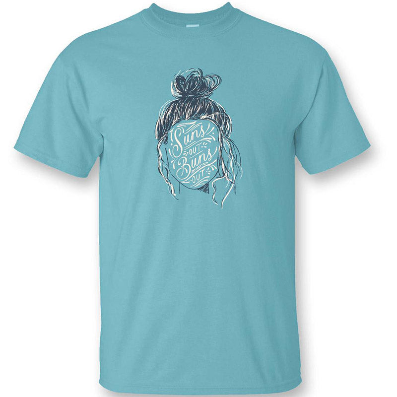 Sassy Frass Suns Out Buns Out Soft Canvas T-Shirt