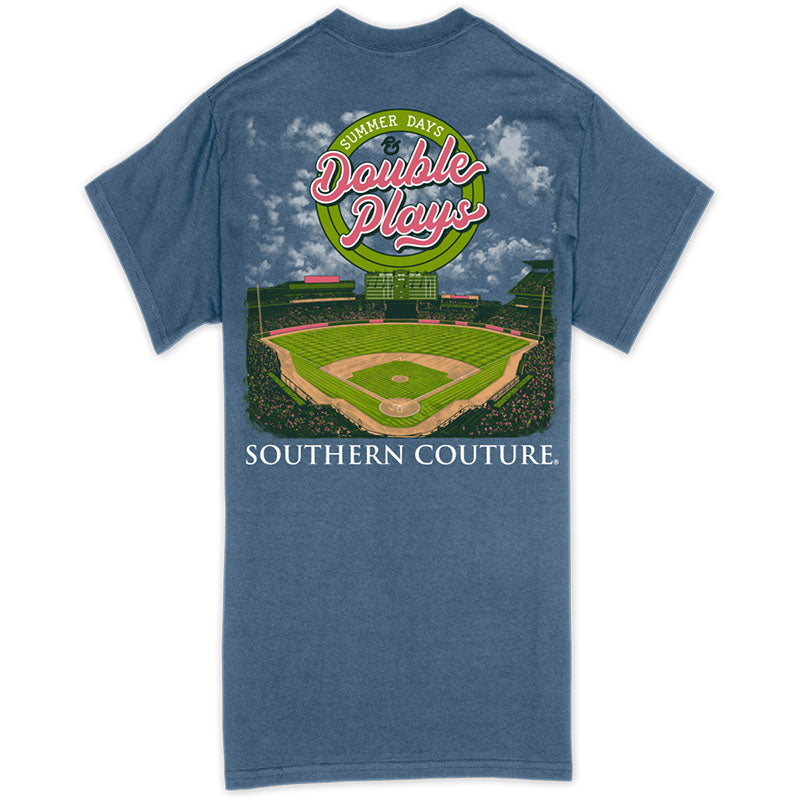 SALE Southern Couture Classic Double Plays Baseball Softball T-Shirt