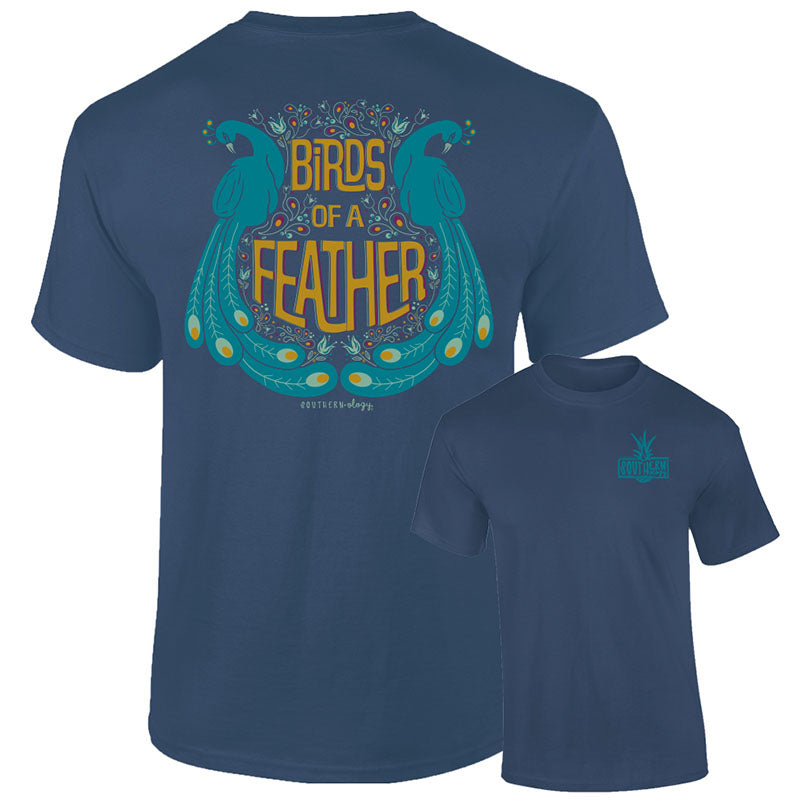 Sale Southernology Birds of a Feather Comfort Colors T-Shirt