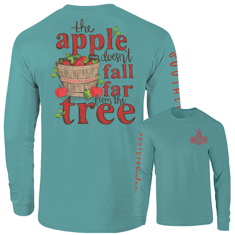 Southernology Apple Tree Comfort Colors Long Sleeve T-Shirt