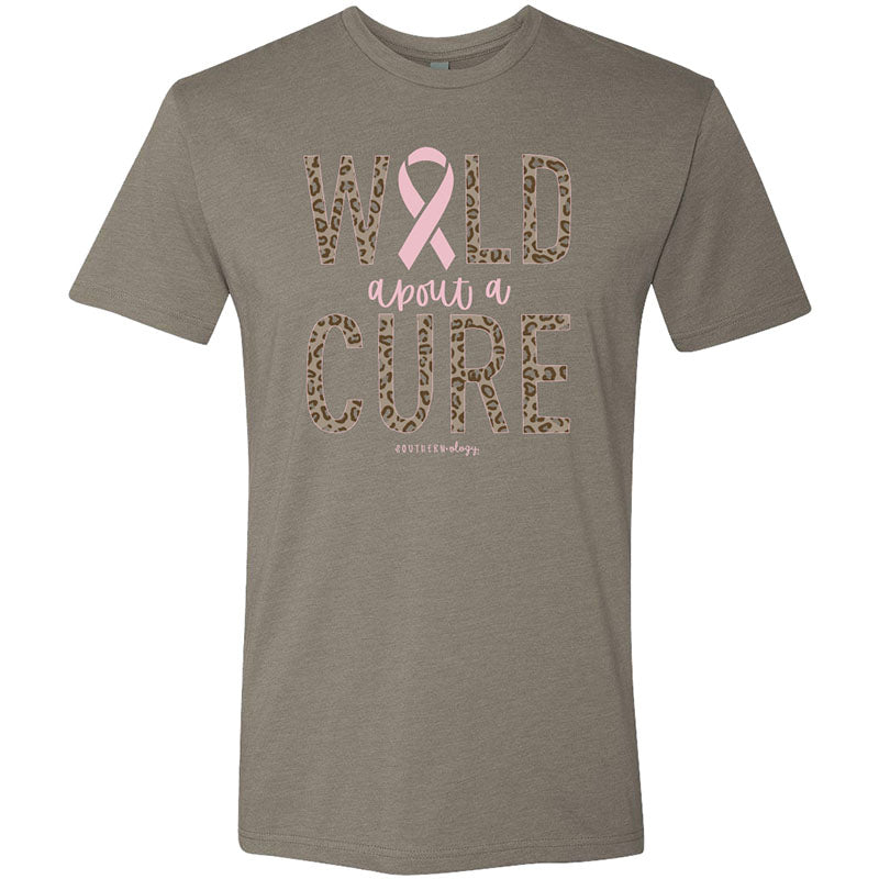 Southernology Statement Wild About a Cure Cancer T-Shirt