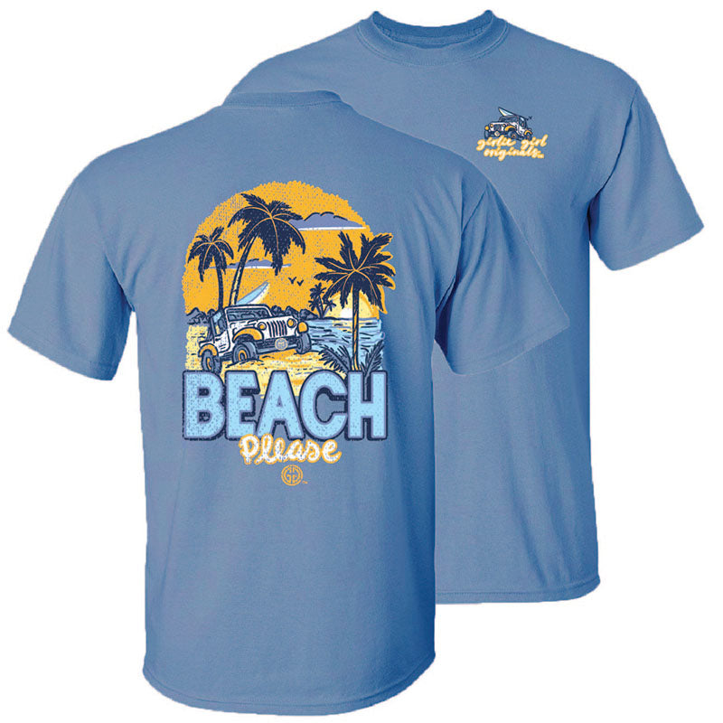Girlie Girl Originals Beach Please T-Shirt