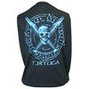 Southern Attitude Tortuga Moon Skull Bones Unisex Sport Tech T-Shirt