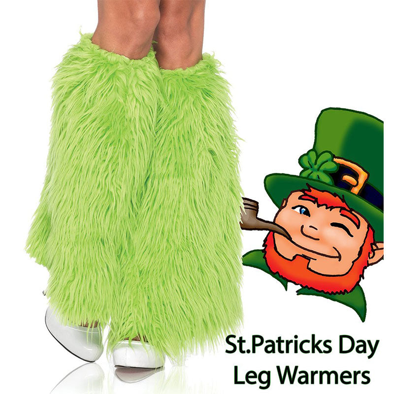 IRISH ST.PATRICK'S Green Leg Warmers