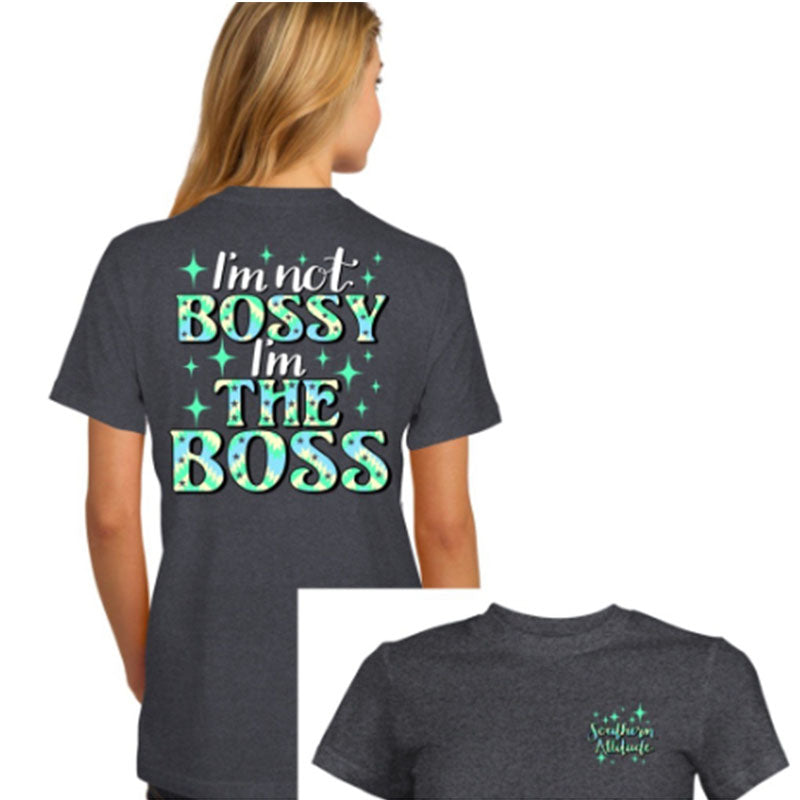 Southern Attitude Preppy Bossy Boss T-Shirt