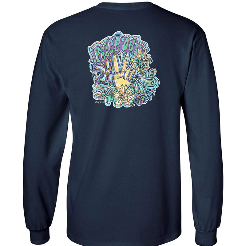 Sassy Frass Peace Out Long Sleeve T-Shirt