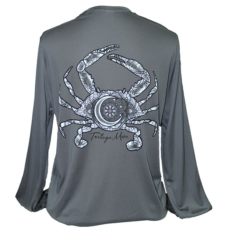 SALE Southern Attitude Tortuga Moon Crab Unisex Rashgaurd T-Shirt