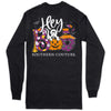 SALE Southern Couture Classic Hey Boo Halloween Long Sleeve T-Shirt