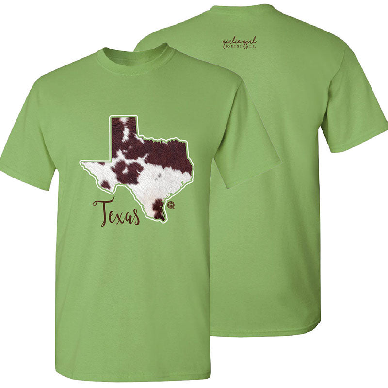 Girlie Girl Originals Cow State Texas T-Shirt