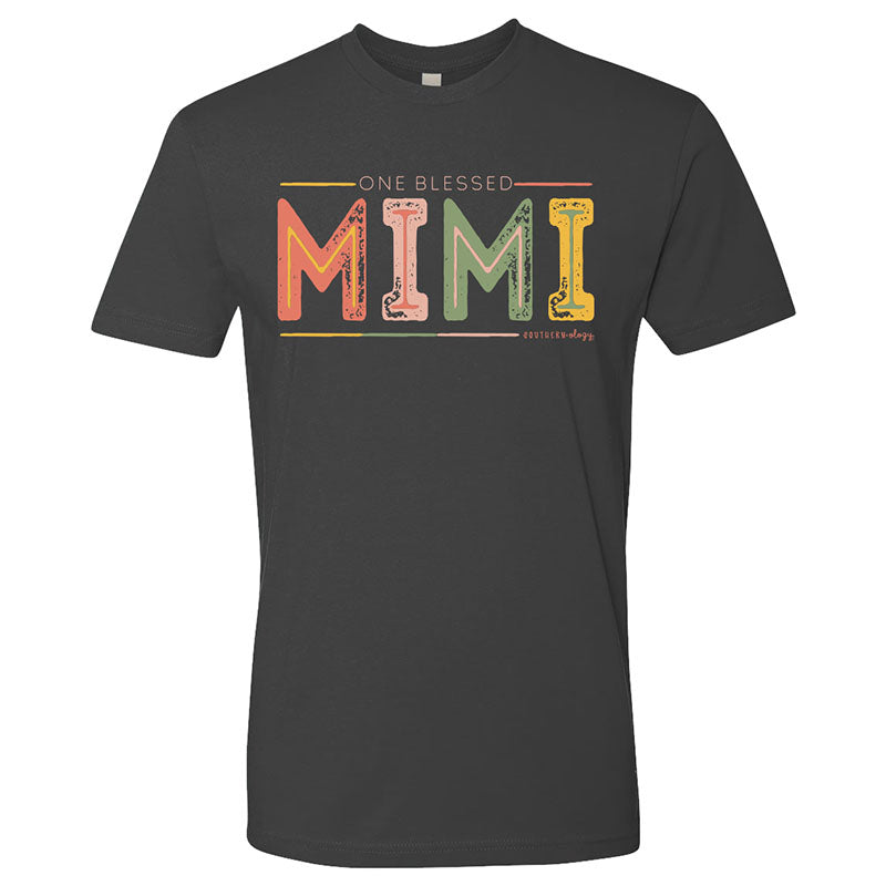 Southernology Statement Collection Mimi Color Block Canvas T-Shirt