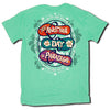 Sweet Thing Another Day In Paradise Flip Flop Mint T-Shirt - SimplyCuteTees