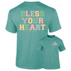 Southernology Block Letters Bless Your Heart Comfort Colors T-Shirt
