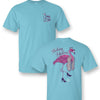 Sassy Frass Preppy Flocking Fabulous Flamingo T-Shirt